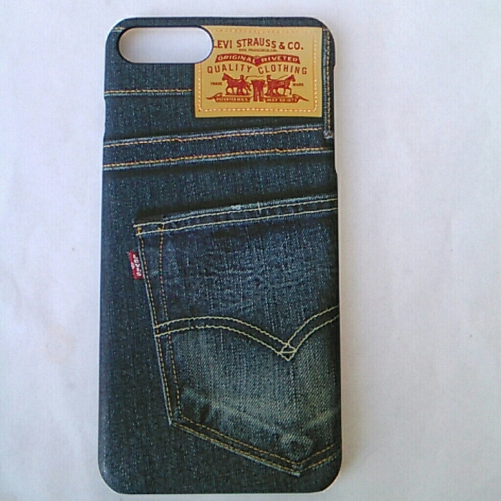 Levi's Blue  iPhone 7 8 Plus Phone Case Skin